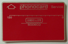 GERMANY - Landis & Gyr - Service - 0302... 1983 - 120 Units - Mint - RRR - T-Series : Tests