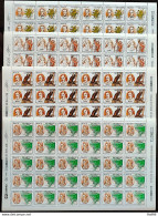 C 1794 Brazil Stamp Expedition Longsdorff Environment Florence Flora 1992 Sheet Complete Series - Unused Stamps