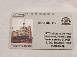 Uganda-(UGA-03)-UPTC-(30)-(500units)-(1992)-(look Out Side Card)+1card Prepiad/gift Free - Oeganda