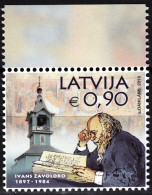 LATVIA 2019-19 RELIGION: Zavoloko, Clergyman Ethnographer. Church, MNH - Teologi