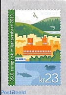 Norway 2019 Oslo European Green Capital 1v S-a, Mint NH, Nature - Birds - Ducks - Environment - Fish - Unused Stamps