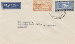 Samoa: Air Mail To Germany - Opladen - Samoa