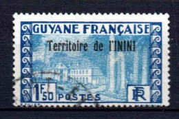 Inini  - 1932  -  Tb De Guyane Surch   - N° 21  - Oblit - Used - Gebruikt