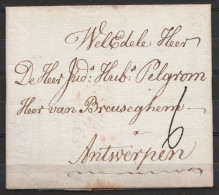 L. Datée 12 Juin 1781 De LONDON Pour ANTWERPEN - Port "6" - 1714-1794 (Pays-Bas Autrichiens)