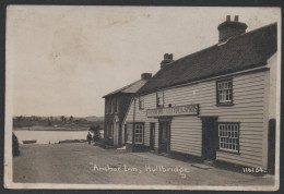 HULLBRIDGE - ESSEX - GB / 1929 ANCHOR INN REAL PHOTOCARD ==> FRANCE (ref CP1120) - Andere & Zonder Classificatie