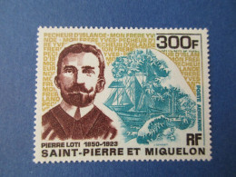 Saint Pierre Et Miquelon - Pierre Loti - Poste Aérienne 300 F - Bonne Cote - Unused Stamps