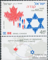 Israel 2108 Mit Tab (kompl.Ausg.) Postfrisch 2010 Freundschaft Mit Kanada - Unused Stamps (with Tabs)