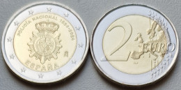 Spain 2 Euro 2024 UNC > Policia Nacional - Spagna