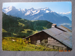 LEYSIN  LES DENTS DE MORCLES - Leysin