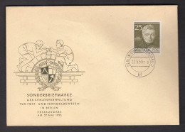 Berlin, FDC. Mi.-Nr. 98 - Schinkel - Autres & Non Classés