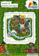 Brazil - 2011 - Brazilian Folklore - Brapex Stamp Expo - Mint Stamp Sheetlet - Neufs