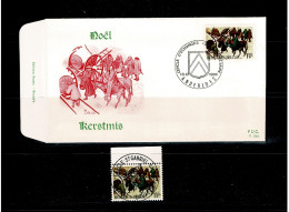 1969 1517 FDC ( Anderlues ) & Timbre MNH Met 1édag Stempel : " Kerstmis/ Noël " - 1961-1970