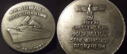 GERMANIA 3° REICH MONETA COMMEMORATIVA NORWEGENFARHT DER DEUTSCHEN TECHNIK 1939 - ALLEMAGNE - DEUTSCHLAND - COD: AB41 - Otros & Sin Clasificación