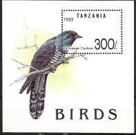 Tanzania - MNH ** 1992 :  Common Cuckoo  -  Cuculus Canorus - Cuckoos & Turacos