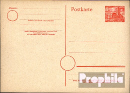 Berlin (West) P4b Amtliche Postkarte Gebraucht 1949 Berliner Bauten I - Cartes Postales - Oblitérées