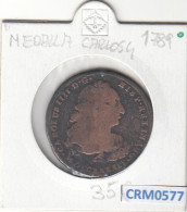 CRM0577 MEDALLA CARLOS IV 1789 - Other & Unclassified