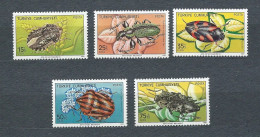 Turkey 1983 " Harmful Insects 2nd Issue" MNH - Unused Stamps