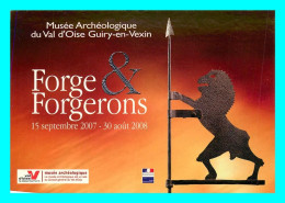 A756 / 191 95 - GUIRY EN VEXIN Musée Archéologique Forge Et Forgerons - Guiry En Vexin