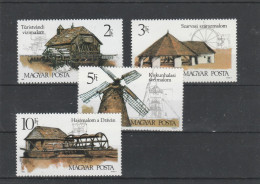 Hungary - 1989 -windmills And Watermills / MNH(**) Set - Moulins