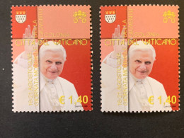 Vatican 2005 Pope Benedictus XVI MNH - Unused Stamps