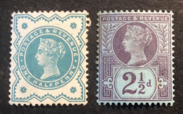 GB 97 Victoria Jubilé YT 92 95 Neuf * - Unused Stamps