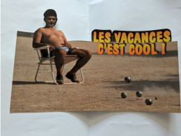 CP Grand Format - Pétanque Les Vacances C'est Cool - Bowls