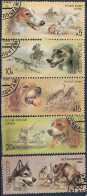 Sowjetunion UdSSR - Jagdhunde Und Jagdszene (MiNr. 5827/31) 1988 - Gest Used Obl - Used Stamps