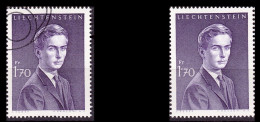 Liechtenstein 1964: Prinz Hans Adam Zu 339 Mi 439 Yv 349A ** MNH & AUSGABETAG 15.IV.64 (Zu CHF 5.00) - Unused Stamps