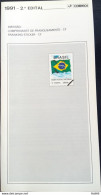 Brazil Brochure Edital 1991 03 Hanseniase Health Without Stamp - Lettres & Documents