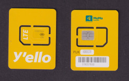 ZAMBIA - MTN  MoMo Y'ello Unused Chip SIM Phonecard - Sambia