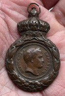 Napoleon Premier - Médaille De Saint Hélène - 1857 - Antes De 1871
