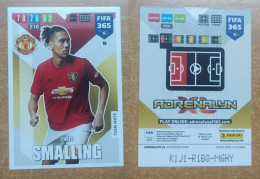 AC - 70 CHRIS SMALLING  MANCHESTER UNITED  PANINI FIFA 365 2020 ADRENALYN TRADING CARD - Trading Cards