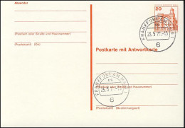 P 106 - BuS 20/20 Pf Mit Strichlinien VS-O Frankfurt - Andere & Zonder Classificatie