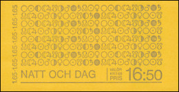 Markenheftchen Freimarke - Tag Und Nacht 10x 1158D, Mit Bogenzählnummer (BZN) ** - Unclassified