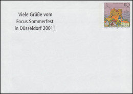 USo 5 BIIIY Viele Grüße Vom Focus Sommerfest In Düsseldorf 2001, ** Postfrisch - Sobres - Nuevos