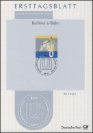 ETB 08/2002 - Berliner U-Bahn - 2001-2010