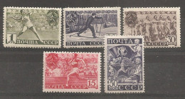 Russia Soviet RUSSIE URSS 1940   Sport MvLH - Unused Stamps
