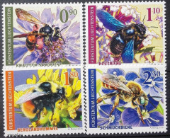 Liechtenstein 2021, Bees, MNH Stamps Set - Unused Stamps