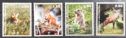 Liechtenstein 2024, Wild Animals In Liechtenstein, MNH Stamps Set - Ungebraucht