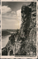 Ansichtskarte Rathen Bastei-Felsen Mit Blick Ins Elbtal 1928 Walter Hahn:3181  - Rathen