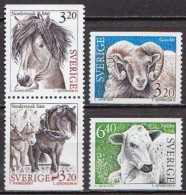 Sweden MNH Set - Hoftiere