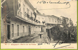 Af2403 - ECUADOR - Vintage Postcard -  Guayaquil - 1908 - Ecuador