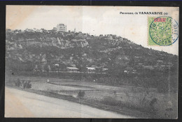 MADAGASCAR - N° 42A SUR CPA . 1905 Ou 09 ? Panorama De TANANARIVE . - Cartas & Documentos