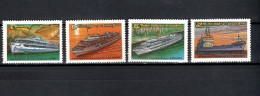 USSR Russia 1981 Space, Ships Set Of 4 MNH - UdSSR