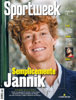 GAZZETTA DELLO SPORT/ SPORT WEEK - APRILE 2024 - JANNIK SINNER - COPERTINA + INTERVISTA/FOTTO INTERNA - Deportes