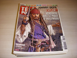 TELE POCHE 2362 16.05.2011 Johnny DEPP Darren TULETT PIERROT Le FOU WINTER BEARS - Television