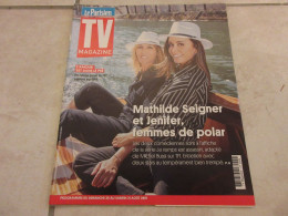 TV HEBDO LE PARISIEN 25.08.2019 Mathilde SEIGNER JENIFER Julie GAYET  - Télévision