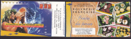 191 POLYNESIE 1999 - Y&T C 590-2 - Carnet Prestige Réimpression 2007 Tirage 3000 - Fruit - Neuf ** (MNH) Sans Charniere - Nuovi