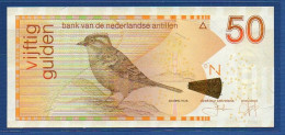 NETHERLANDS ANTILLES - P.30h – 50 Gulden 2016 UNC, S/n 6158517984 - Antillas Neerlandesas (...-1986)