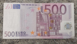 European Union  500 Euro Banknote 2002 Rare X0 Series Germany 500€ 2002 - 500 Euro